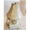 Image 1 : vintage phone with lamp. unique Northern electric Rotary phone with working lamp. landline telephone