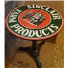 Image 1 : Sinclair Oil heavy duty bar table, steel base,replica