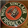 Image 2 : Sinclair Oil heavy duty bar table, steel base,replica