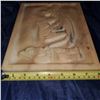 Image 4 : David Bernett Marble Rose Aurora Relief Sculpture Carving Parent and Child Inuit Eskimo Kayak tradit