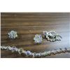 Image 3 : Vintage "Rhinestone" Necklace, Earrings, Brooch