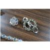 Image 4 : Vintage "Rhinestone" Necklace, Earrings, Brooch