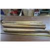 Image 1 : 4 Wooden Baseball Bats