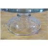 Image 3 : Large Clear Glass Bowl - Raised