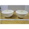 Image 2 : 2 Medium Crock Bowls - 1 Cracked