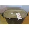 Image 2 : Large Tin Tub w/ Lid