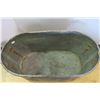 Image 3 : Large Tin Tub w/ Lid