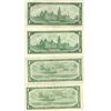 Image 2 : 4 Canada $1 Bank Notes - 2x 1954, 2x 1967