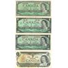 Image 1 : 4 Canada $1 Bank Notes - 1x 1954, 2x 1967, 1x 1973