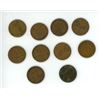 Image 2 : 10 USA Lincoln Pennies Assorted Years & 1 1903 USA Indian Head Penny