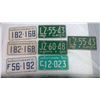 Image 1 : Lot of SK/Alberta License Plates (3x 1996, 3x 1968, 1x 1969)