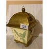 Image 2 : DECORATIVE ANGEL BIRD HOUSE , METAL AND WOOD, 10X7