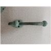 Image 2 : (4) Teal iron hooks