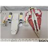Image 4 : 2 vintage toy planes 1 Star wars X-wing fighter