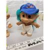 Image 4 : 3 vintage trolls dolls