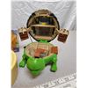 Image 2 : Cool vintage toy lot TMNT toys, Cabbage patch radio etc