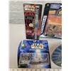 Image 2 : 4 NOS Star Wars toys in packaging