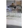 Image 3 : Vintage Glass Jars (x4)