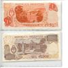 Image 2 : Lot of 2 Argentina notes. 1969 1 Peso General Belgrano & 1983 1000 Pesos General San Martin. VF+.