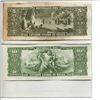 Image 2 : Lot of 2 Brazil notes. 1953-1959 5 Cruzeiros & 1953-1960 10 Cruzeiros. AU-Unc.