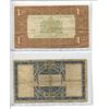 Image 2 : Lot of 2 Netherlands Silver Notes. (You could demand silver coins at the bank). 1938 1 Gulden & 1938