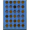 Image 3 : Lot of 52 U.S. Lincoln Head Cents 1910 to 1940S. Coins grade Good to VF. Housed in a blue Whitman fo