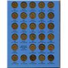 Image 3 : Lot of 71 U.S. Lincoln Head Cents 1941 to 1970S. Coins grade Good to BU Red. Housed in a blue Whitma