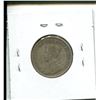 Image 2 : 1936 Dot Canadian Silver 25 Cents. Scarce Dot variety. G-6.