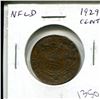 Image 1 : Newfoundland 1929 Large Cent. Mintage of 300,000. VF.