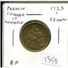 Image 1 : France. Chamber of Commerce 1923 1 Franc. EF.