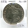 Image 1 : U.S. 1896 Morgan Silver Dollar. Philadelphia Mint. AU-50.