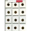 Image 2 : Lot of 12 Canadian George V Small Cents. 1920 to 1936. Missing only 1922 – 1926. Coins grade F-12 to