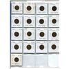 Image 1 : Complete Set of 17 Canadian George V Small Cents. 1920 to 1936. Includes Key Dates 1922, 1923, 1924,