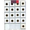 Image 2 : Complete Set of 17 Canadian George V Small Cents. 1920 to 1936. Includes Key Dates 1922, 1923, 1924,