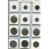 Image 2 : Lot of 12 British coins. 1937 to 1977. Includes 3 Pence, 6 Pence, Shilling, Half Crowns, 50 Pence, a
