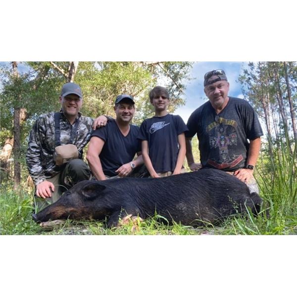 Youth-Adult Combo Hunt in Florida - Deer, Hogs, Turkey, Alligators, Wood Ducks