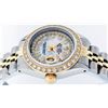 Image 4 : Rolex Ladies 2 Tone MOP String Diamond Oyster Perpetual Datejust Wristwatch