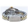 Image 5 : Rolex Ladies 2 Tone Red Vignette Diamond Lugs Pyramid 26MM Datejust Wriswatch