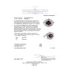 Image 5 : 3.14 ctw Oval Mixed Rhodolite Garnet And Round Brilliant Cut Diamond Ring - 14KT