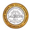 Image 2 : .999 Silver Luxor Las Vegas Nevada $10 Casino Limited Edition Gaming Token