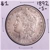 Image 1 : 1892-S $1 Morgan Silver Dollar Coin