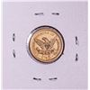 Image 2 : 1852 $2 1/2 Liberty Head Quarter Eagle Gold Coin