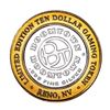 Image 2 : .999 Silver Boomtown Verdi, NV $10 Casino Limited Edition Gaming Token