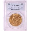 1903-S $20 Liberty Head Double Eagle Gold Coin PCGS MS62