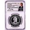1792-2017 Half Disme 1 oz. Silver Medal NGC PF70 W/Edmund C. Moy Signature