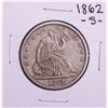 1862-S Seated Liberty Half Dollar Coin