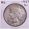 Image 1 : 1927-S $1 Peace Dollar Silver Coin