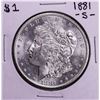 Image 1 : 1881-S $1 Morgan Silver Dollar Coin