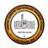 Image 2 : .999 Fine Silver New York New York Las Vegas, Nevada $10 Limited Edition Gaming Token