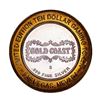 Image 2 : .999 Fine Silver Gold Coast Las Vegas, Nevada $10 Casino Limited Edition Gaming Token